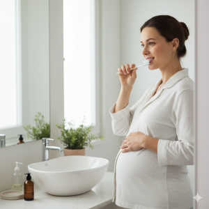 Veja as principais alterações na saúde bucal na gestação