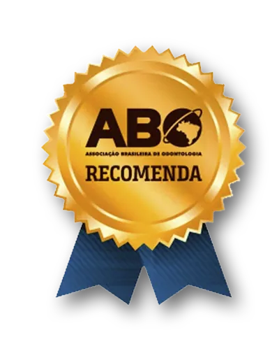 Selo de certificação do Curso ASB em conformidade com o CFO